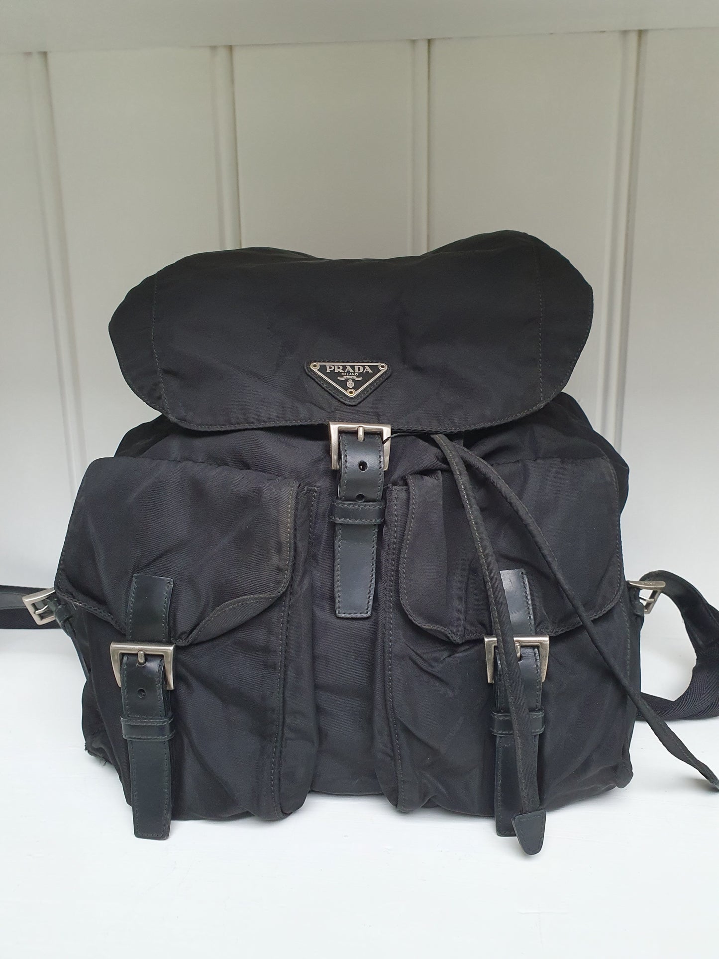 Prada nylon backpack