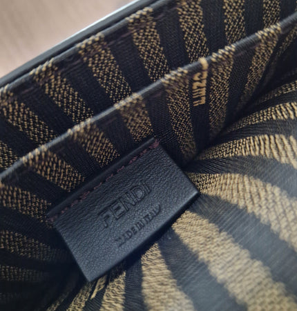 Fendi baguette chain crossbody bag