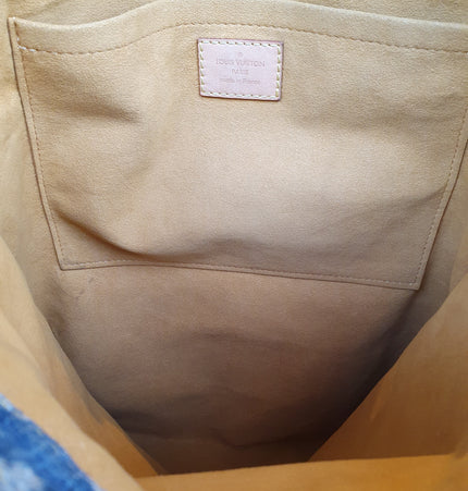 Louis vuitton denim handbag