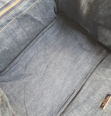 Prada canapa tote bag