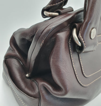 Celine vintage kiss lock handbag