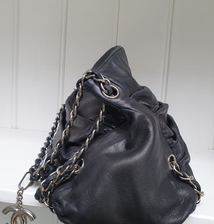 Chanel crossbody leather bag