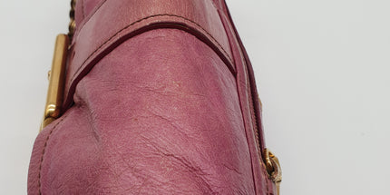 Prada leather shoulder bag