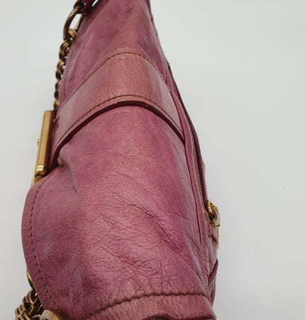 Prada leather shoulder bag