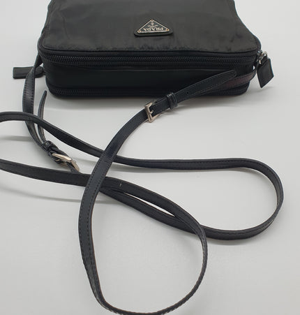 Prada nylon mini crossbody bag