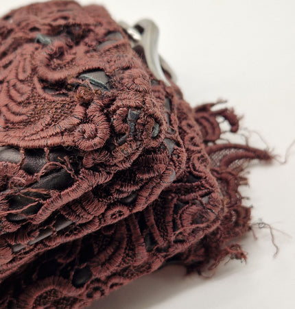 Prada lace shoulder bag