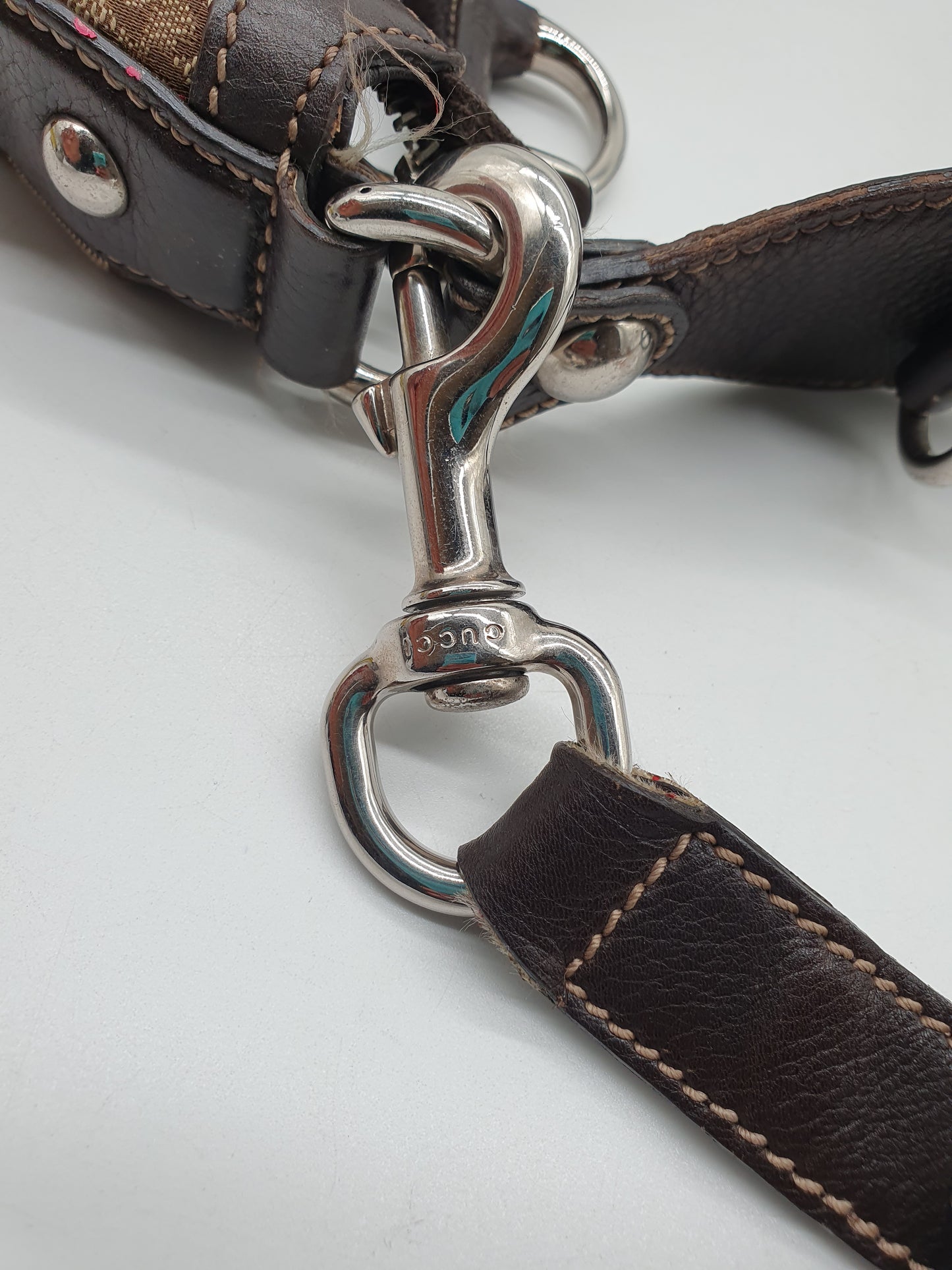 Gucci Horse bit shoulder bag