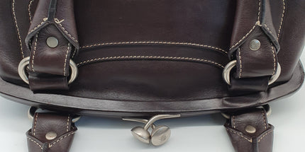 Celine vintage kiss lock handbag