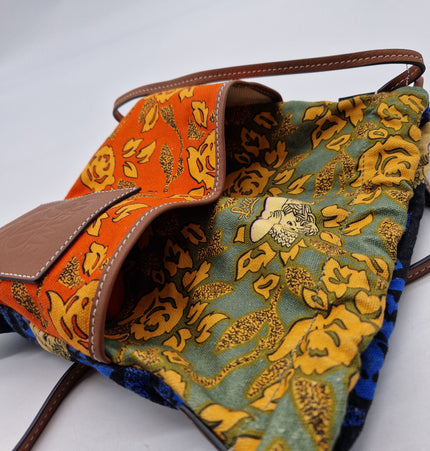 Sac bandoulière Loewe Paula en tissu