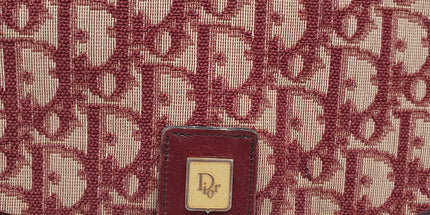 Dior monogram vintage denim crossbody bag