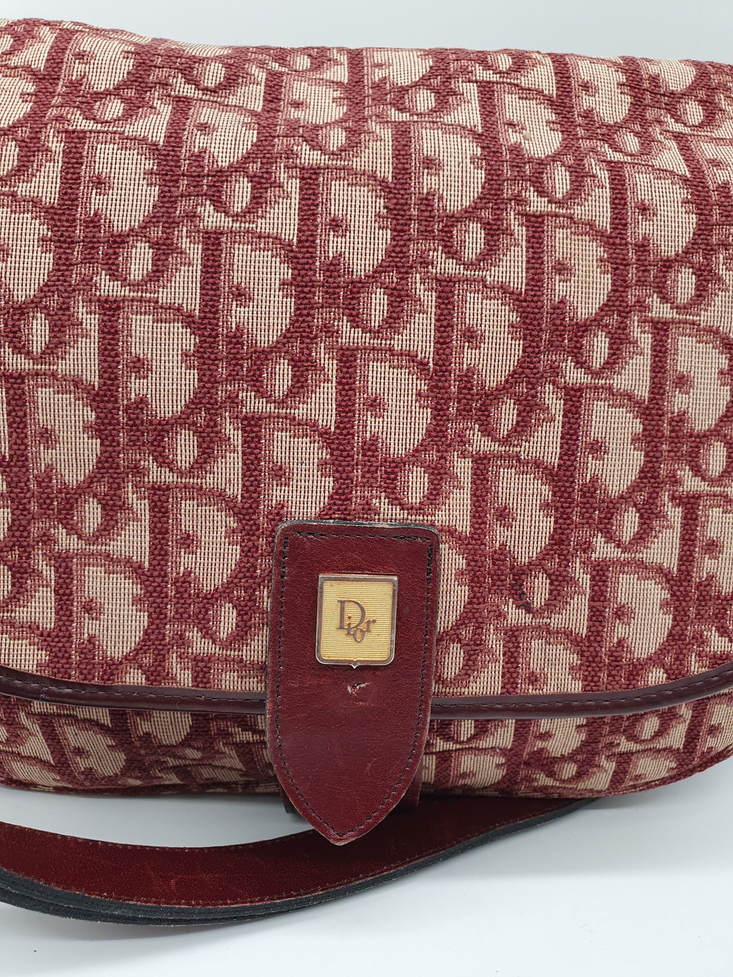 Dior monogram vintage crossbody bag