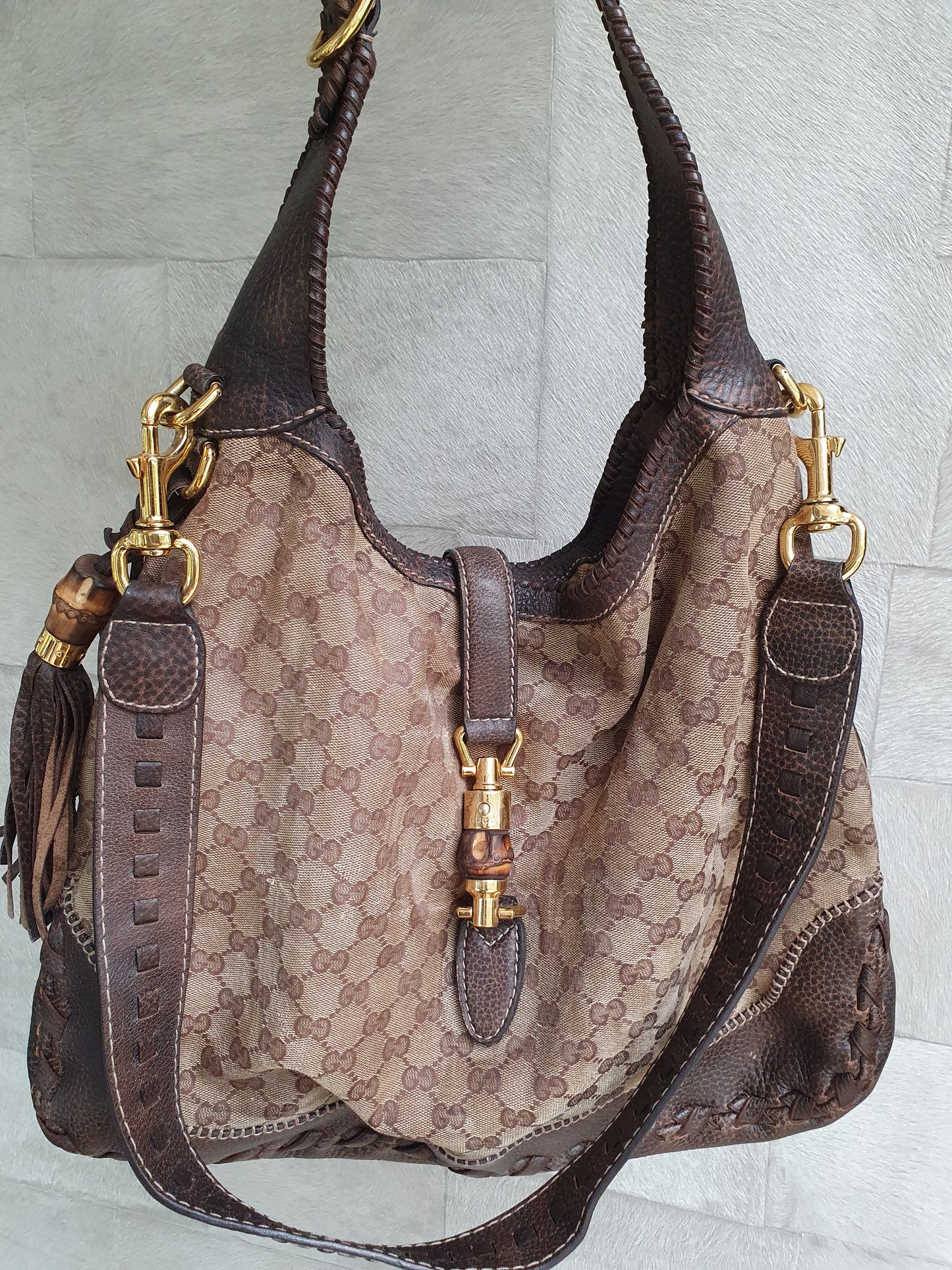 Gucci large jackie shoulder bag