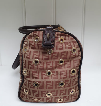Fendi Boston rivet handbag