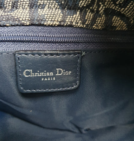 Dior Schultertasche aus Sattel-Denim