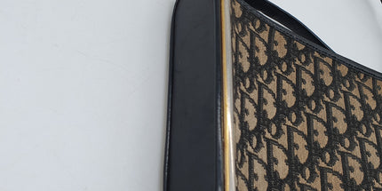 Dior vintage monogram denim crossbody bag