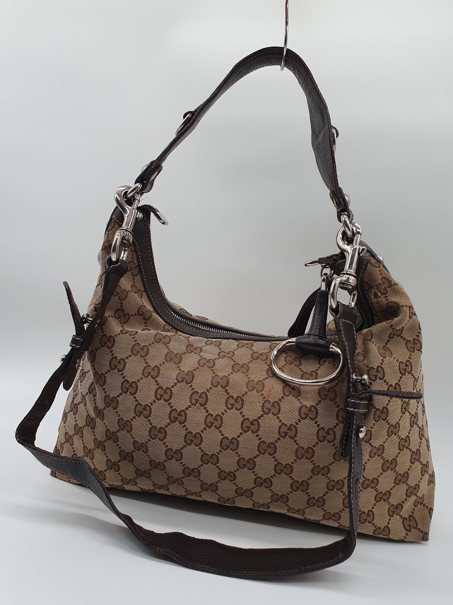 Gucci Horse bit shoulder bag