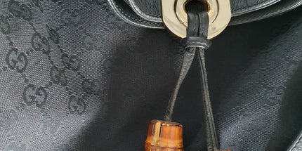 Gucci Indy cloth bag with tassle