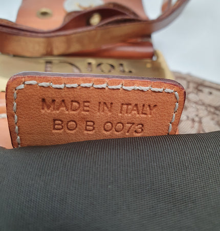 Dior Street chic denim hobo bag