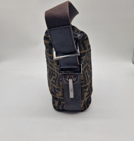 Fendi cloth shoulder bag