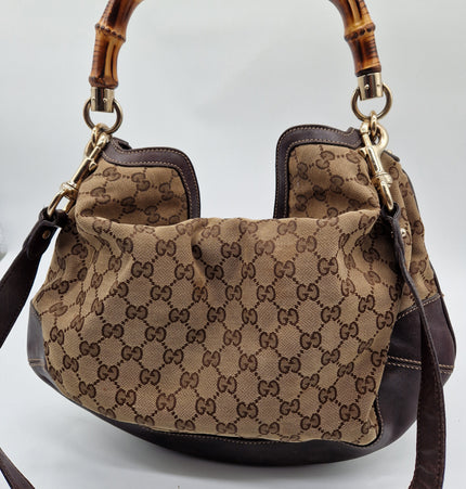 Gucci bamboo shoulder bag