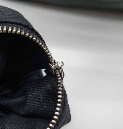 Chanel leather black shoulder bag