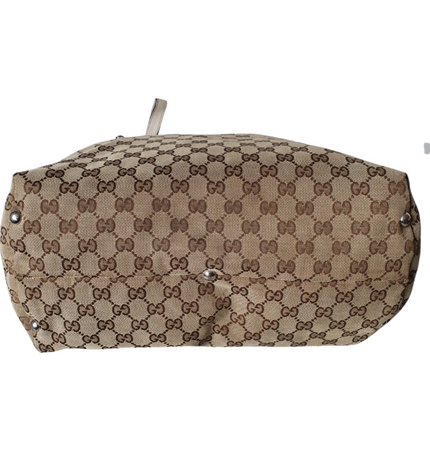 Gucci monogram shoulder tote