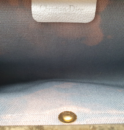 Dior kisslock vintage clutch bag