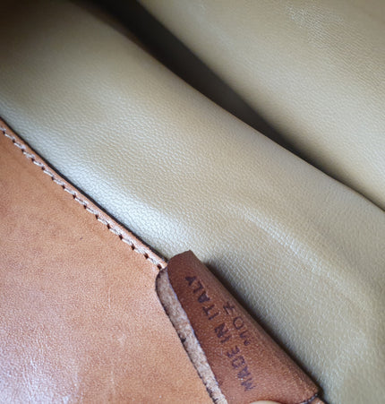 Celine vintage triomphe clutch bag