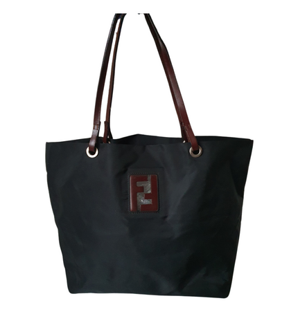 Fendi cloth vintage shoulder bag