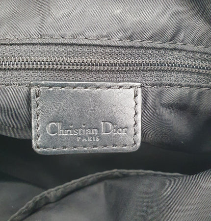 Dior Boston denim handbag