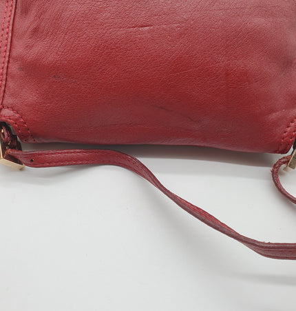 Sac bandoulière Fendi baguette en cuir