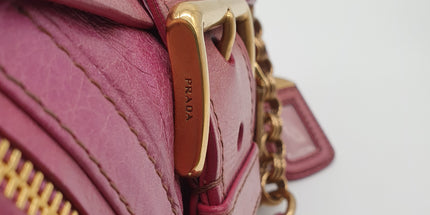 Prada leather shoulder bag