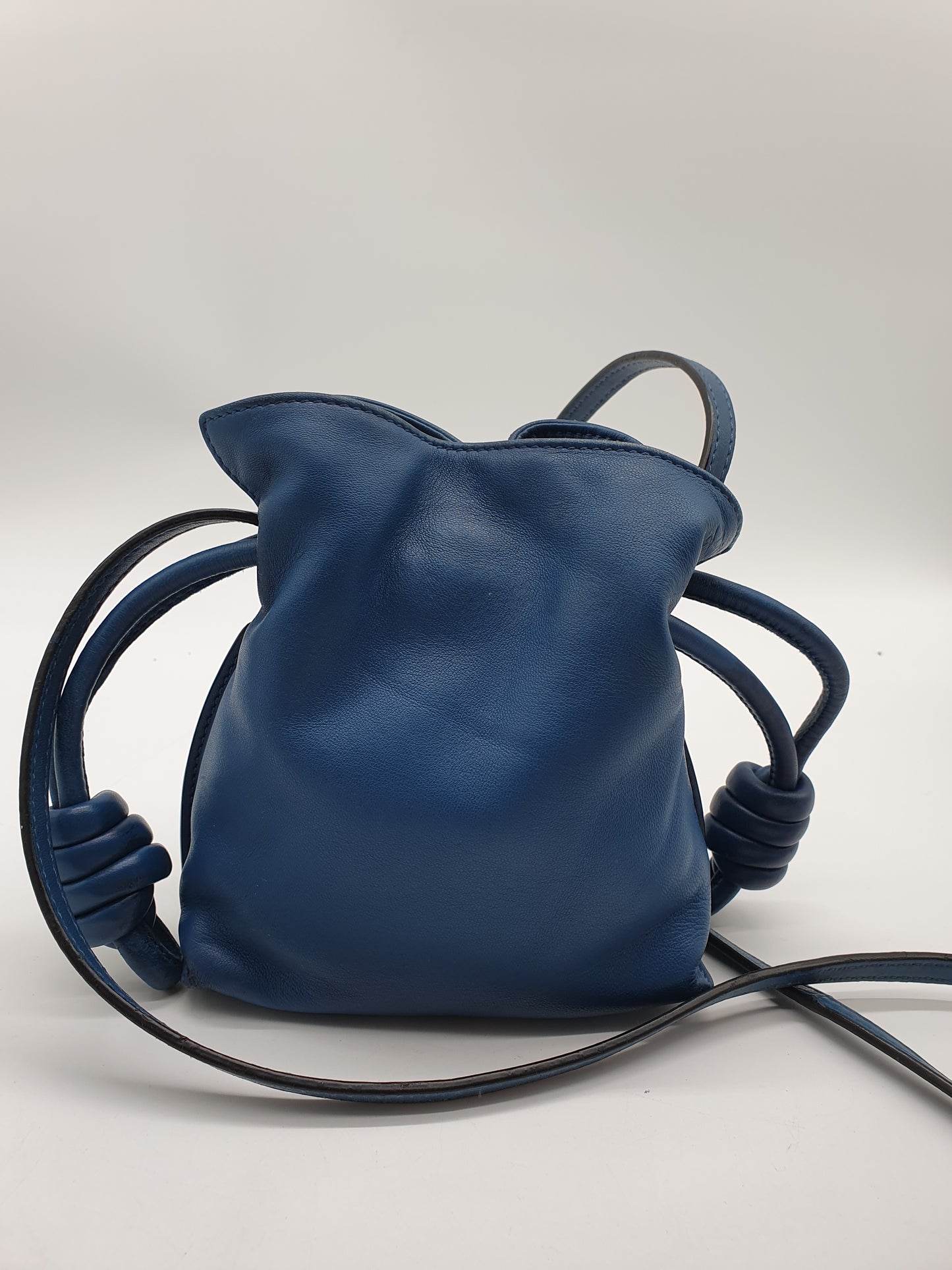 Loewe flamenco knot crossbody bag