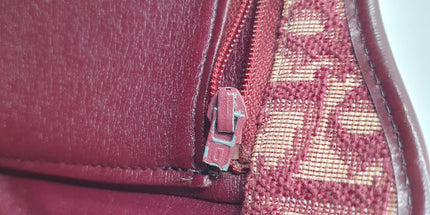 Dior monogram vintage denim crossbody bag