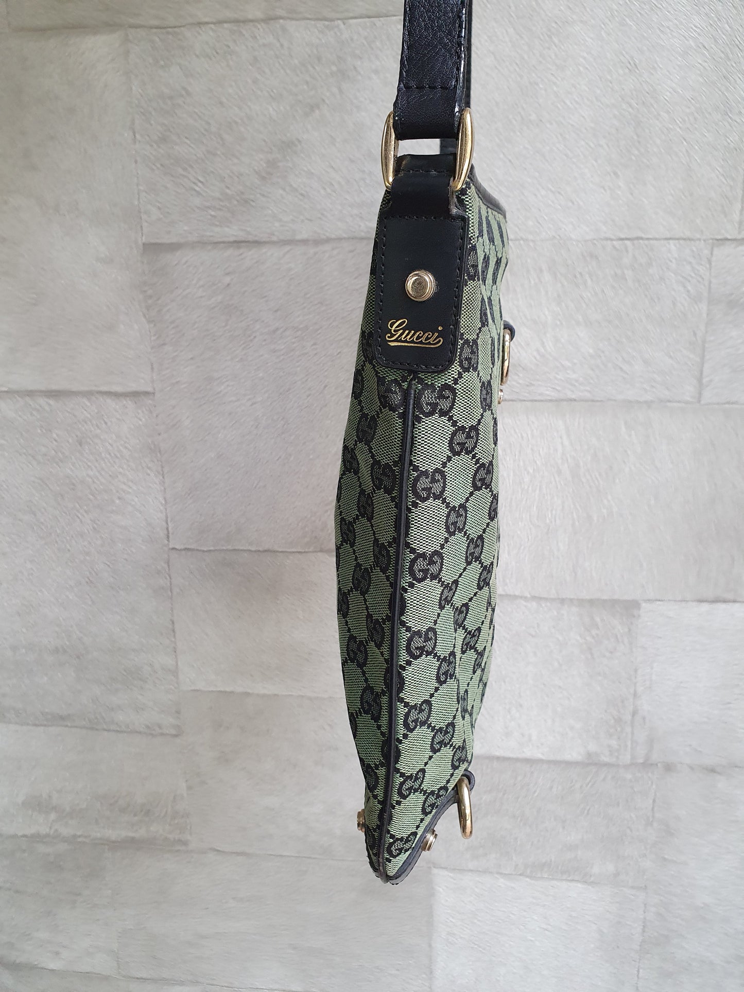 Gucci D ring crossbody bag