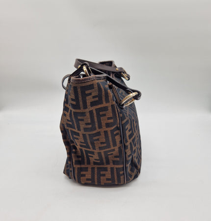 Sac bandoulière en tissu Fendi FF