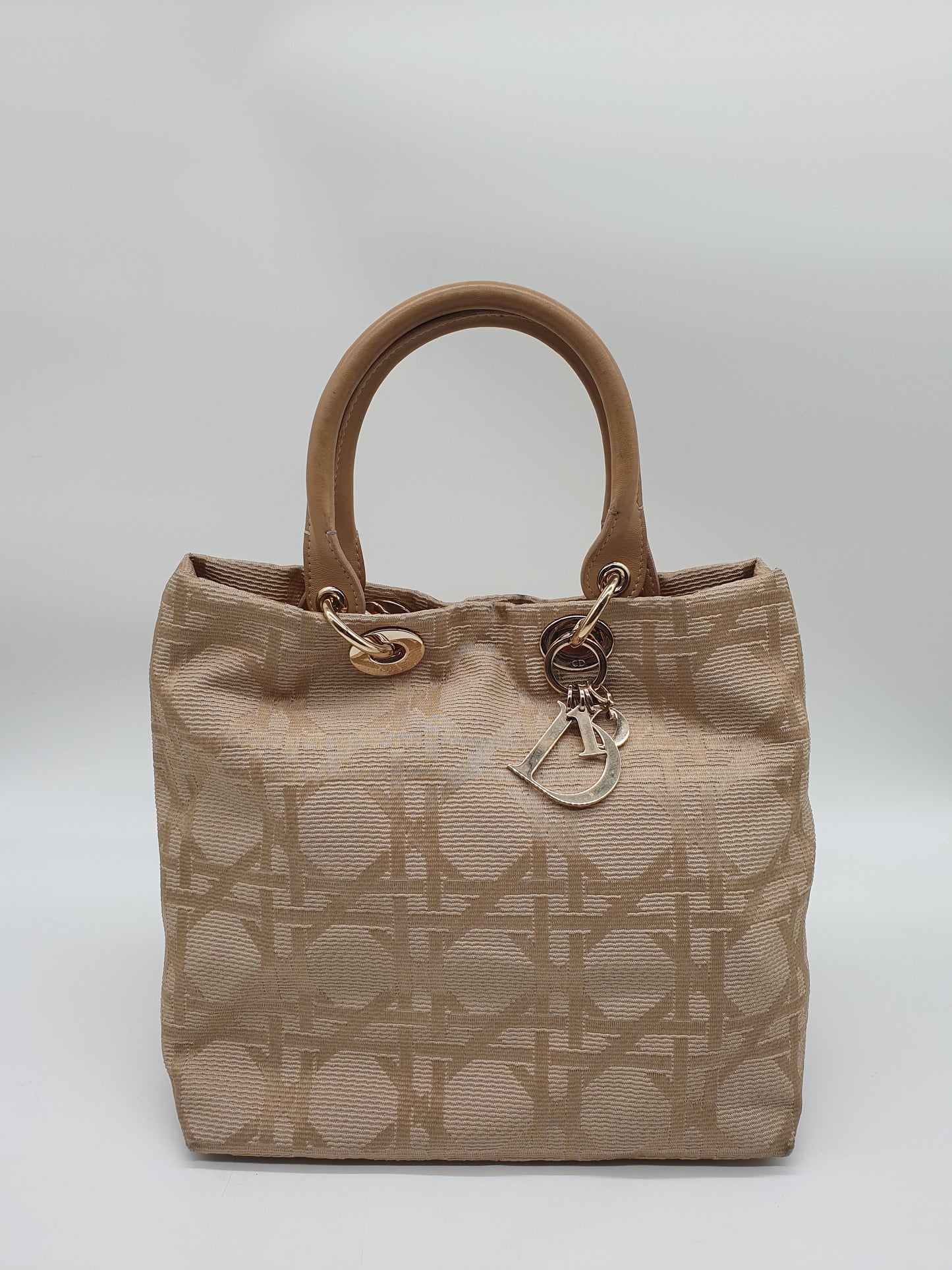 Dior lady dior cloth handbag