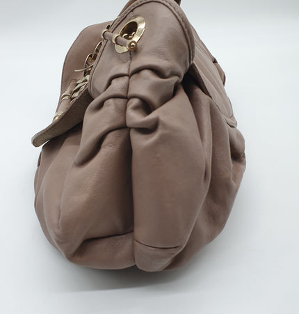 Dior leather shoulder bag