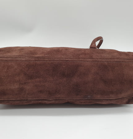 Prada suede handbag