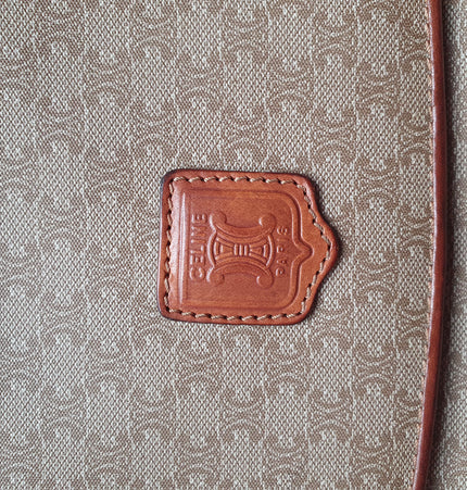 Celine vintage triomphe clutch bag