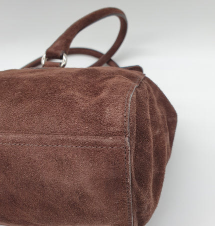 Prada suede handbag