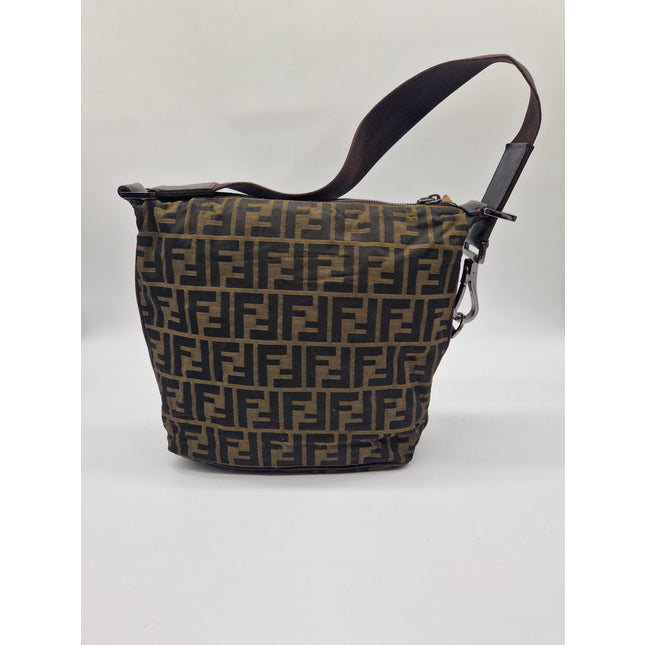 Fendi cloth shoulder bag