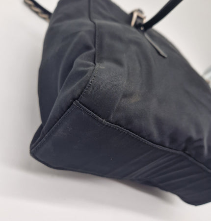 Prada cloth shoulder bag