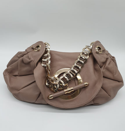 Dior leather shoulder bag