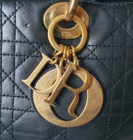 Dior lady dior vintage handbag
