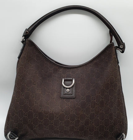 Gucci D ring shoulder bag