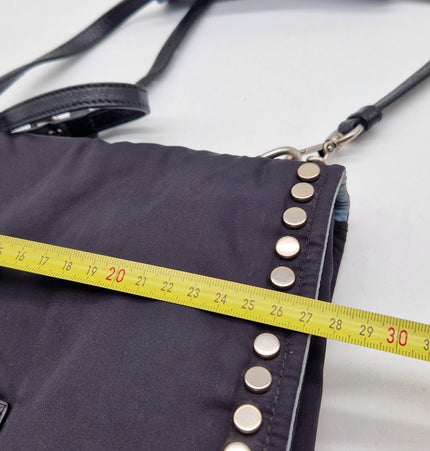 Prada studded crossbody bag