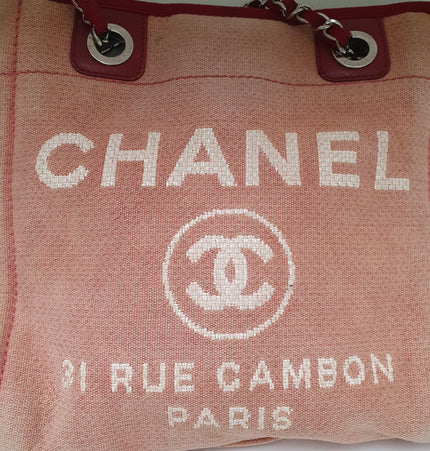 Chanel North South deauvile shoulder bag