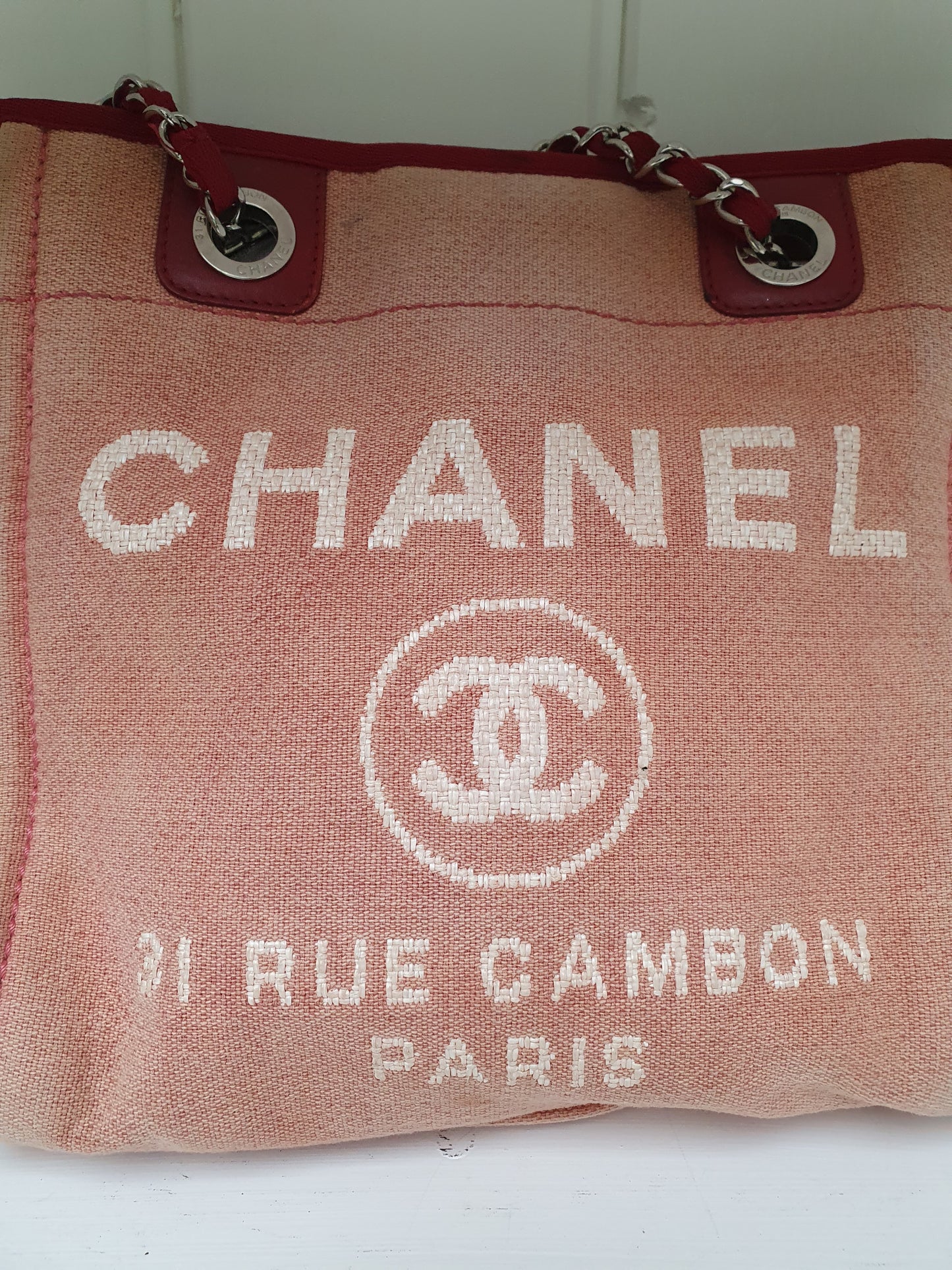 Chanel North South deauvile shoulder bag