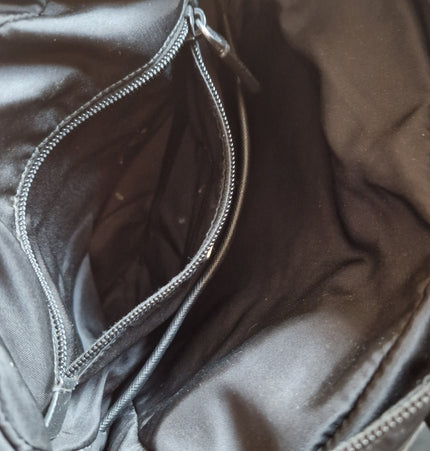 Prada cloth messenger bag